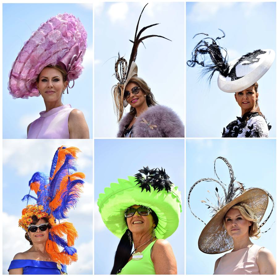 Los tocados más extravagantes de las carreras de Ascot