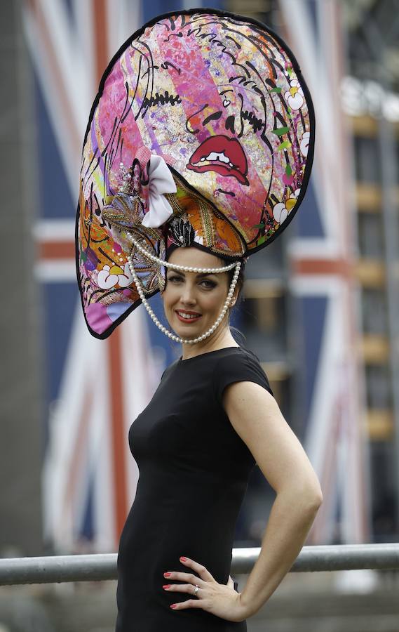 Los tocados más extravagantes de las carreras de Ascot