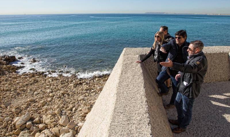 El paseo litoral solo será un sendero en los puntos de valor ecológico