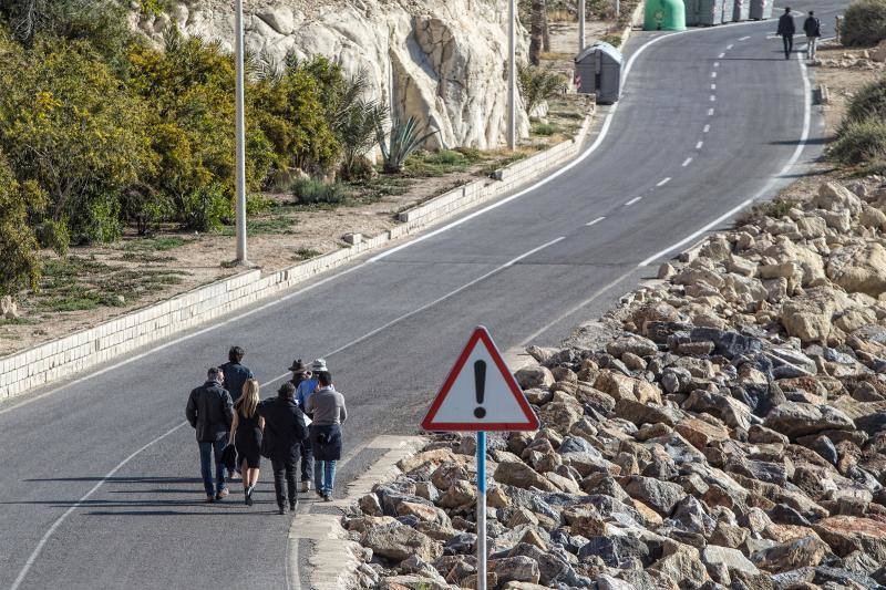 El paseo litoral solo será un sendero en los puntos de valor ecológico