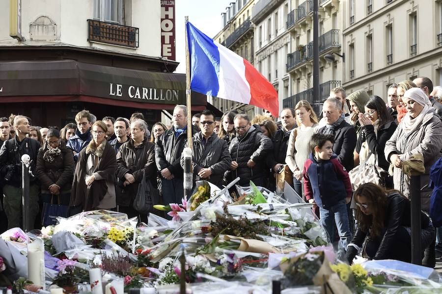 Paris, tras los ataques. 