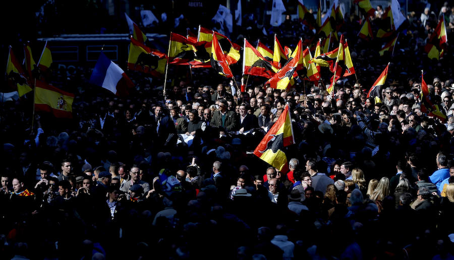 Manifestación pro taurina en Valencia