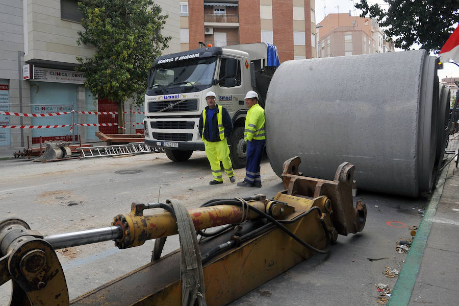 Cuenta atrás en las obras del colector de Carrús