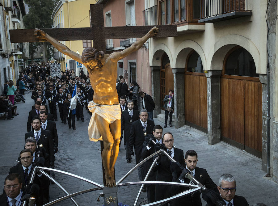 Procesión de las mantillas en el Domingo de Ramos en Orihuela