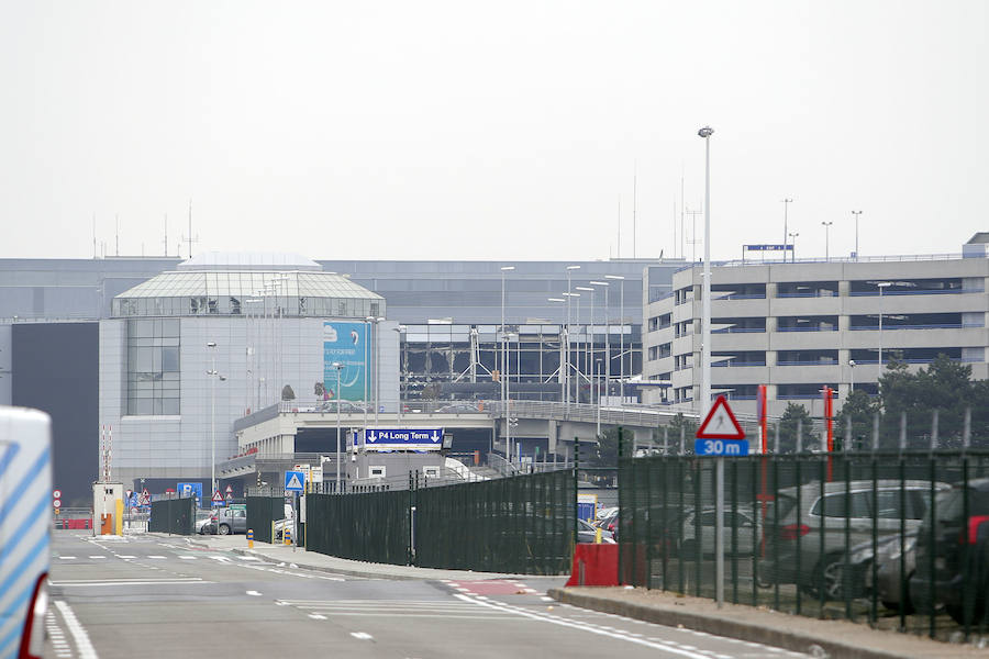 Zaventem, un aeropuerto blindado