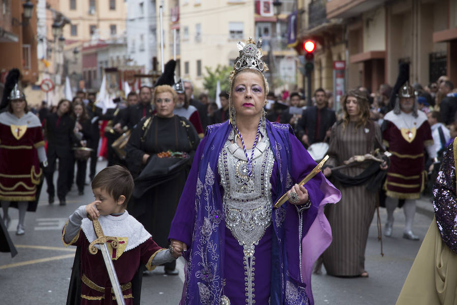 La Semana Santa Marinera celebra la Procesión general del Santo Entierro