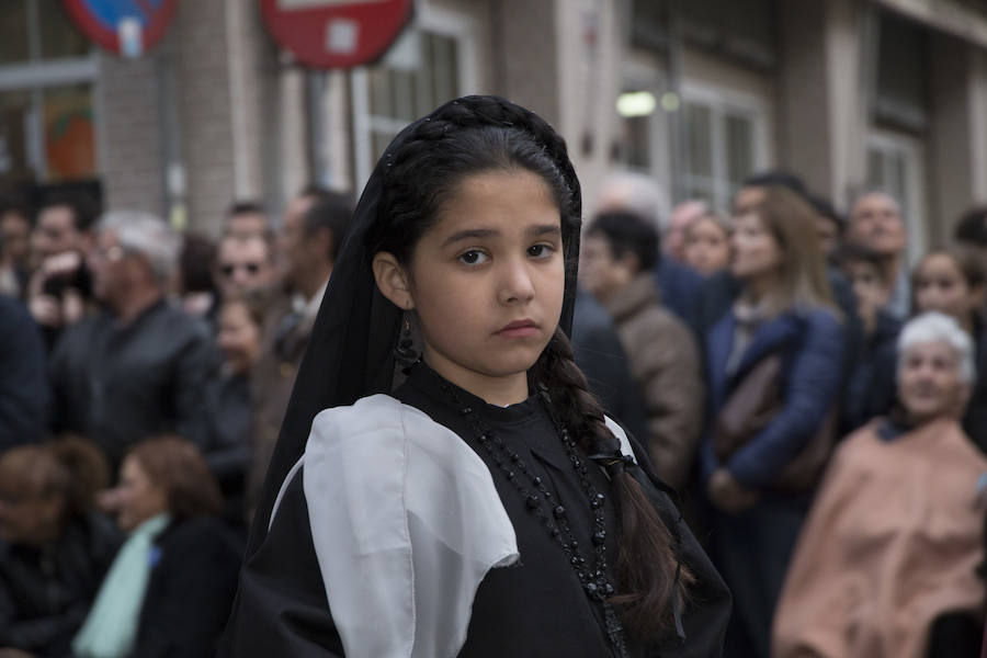 La Semana Santa Marinera celebra la Procesión general del Santo Entierro