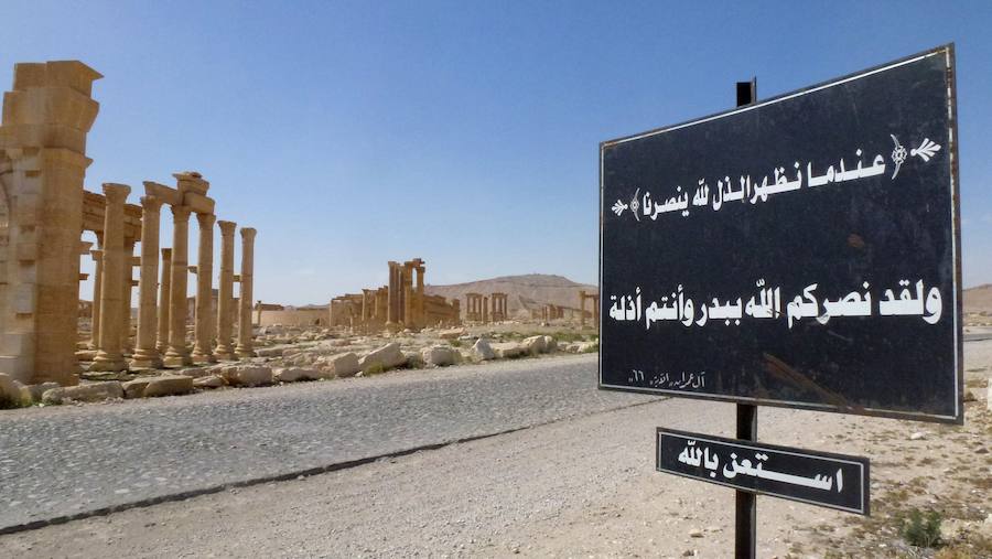 Polémica con la reconstrucción de Palmira