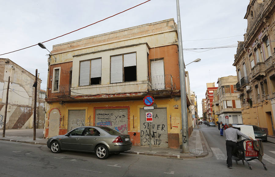 La degradación urbanística en El Cabanyal