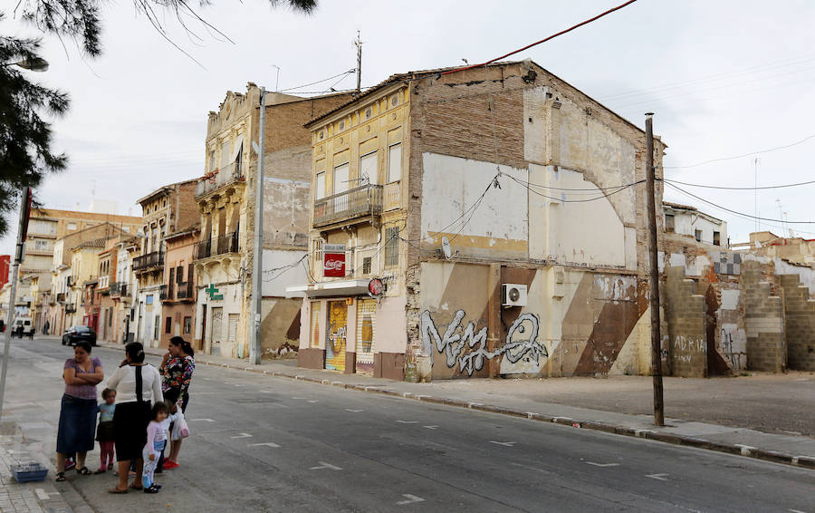 La degradación urbanística en El Cabanyal