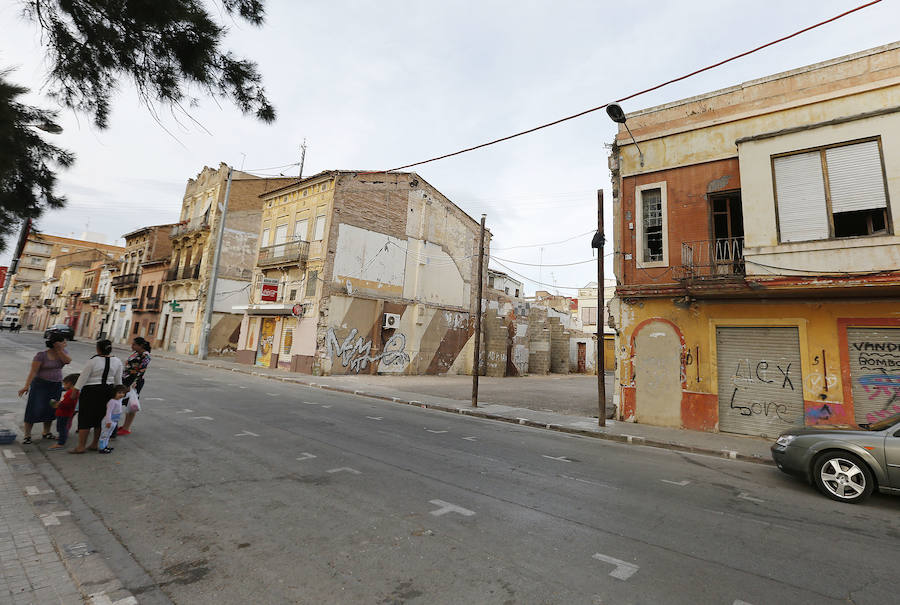 La degradación urbanística en El Cabanyal