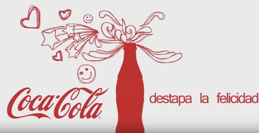 Destapa la felicidad. Coca Cola. 