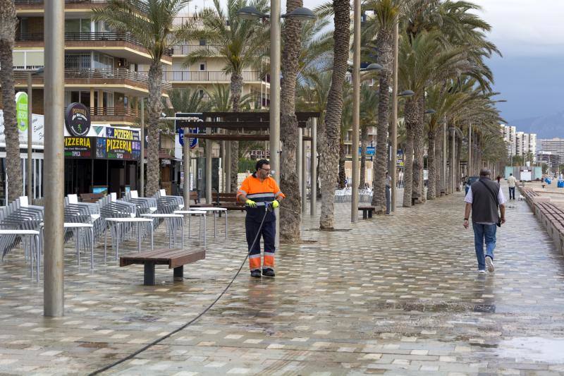 Limpieza de la playa de San Juan