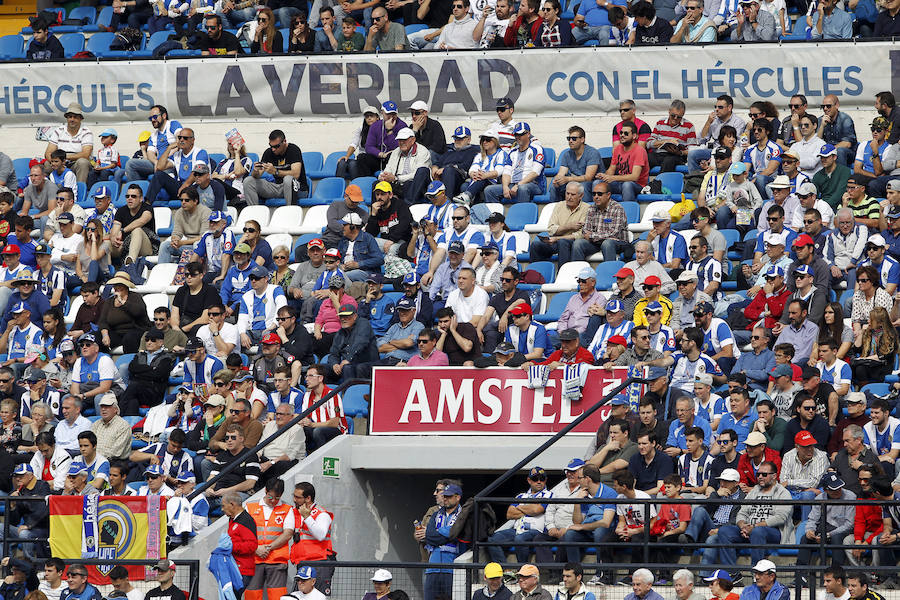 Las mejores imágenes del Hércules- Cornellà (0-0)