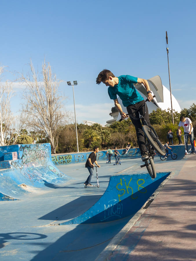 Skate y BMX en el río