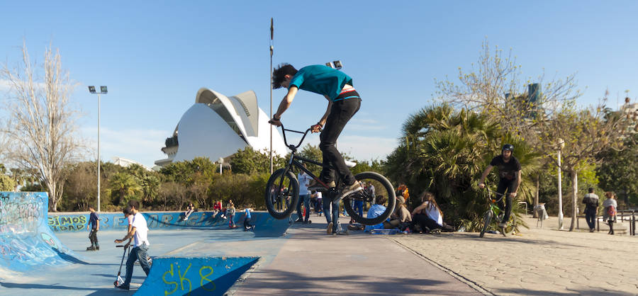 Skate y BMX en el río