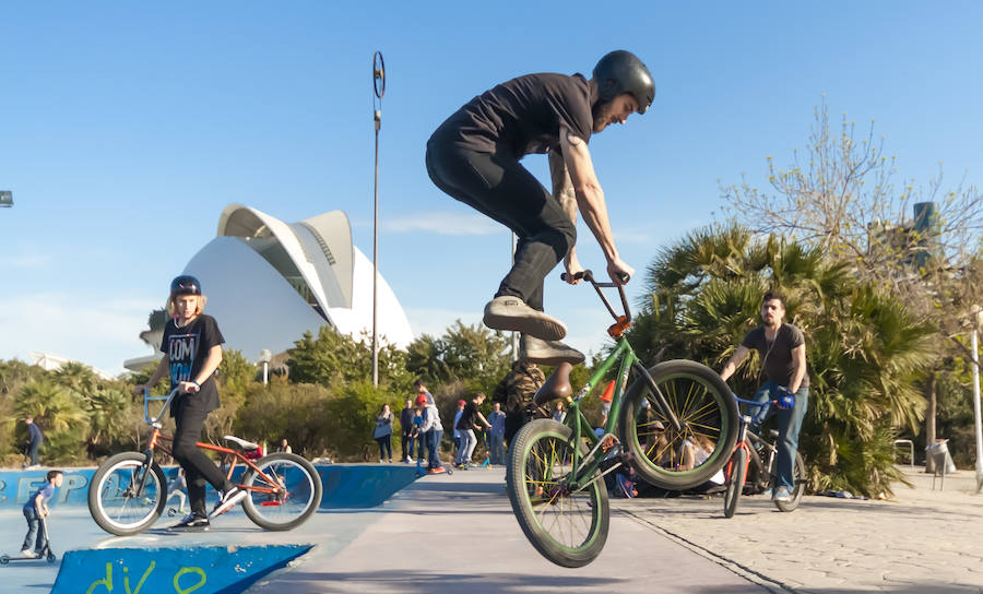 Skate y BMX en el río