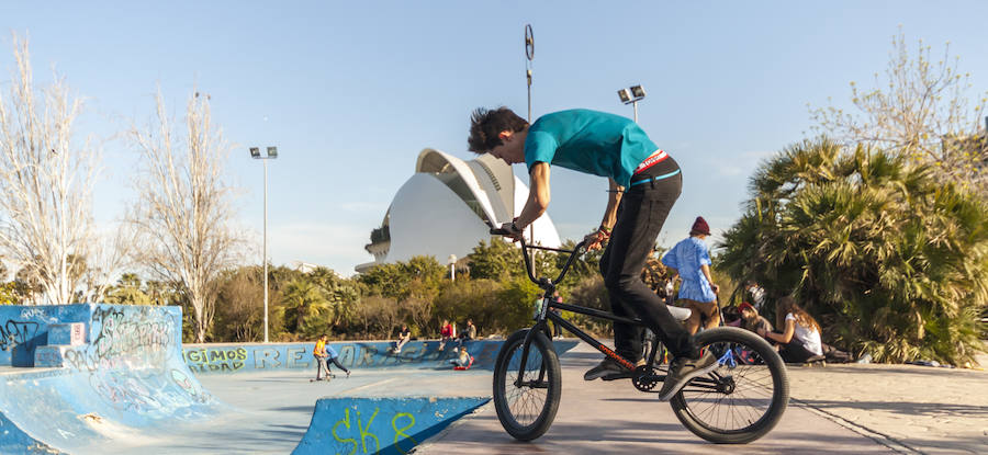 Skate y BMX en el río