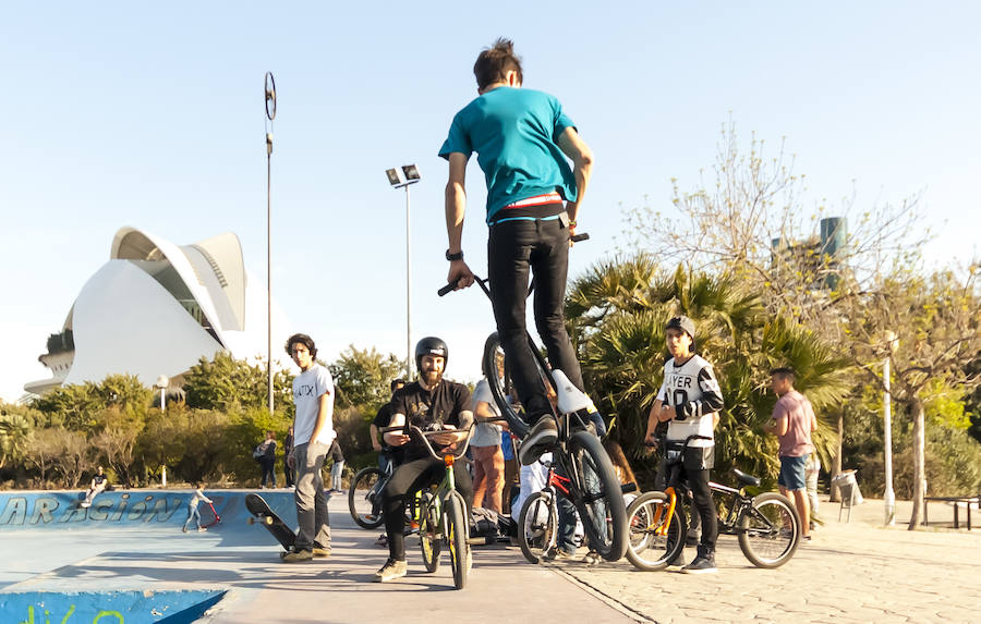 Skate y BMX en el río