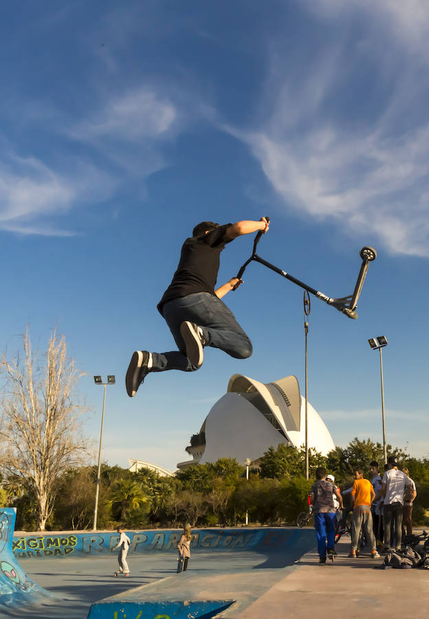 Skate y BMX en el río