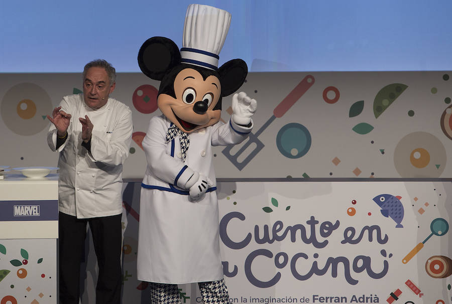 Ferran Adriá cocina para toda la familia