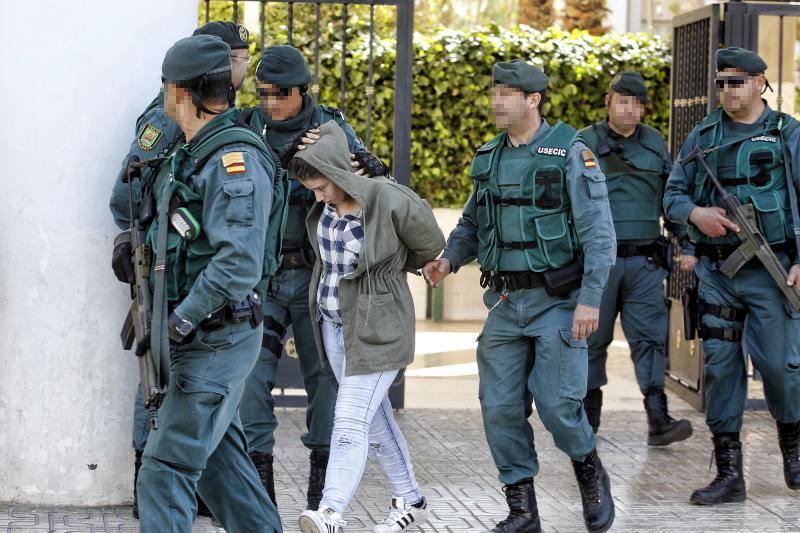 Operación contra una banda dedicada al robo con varios registros en Alicante