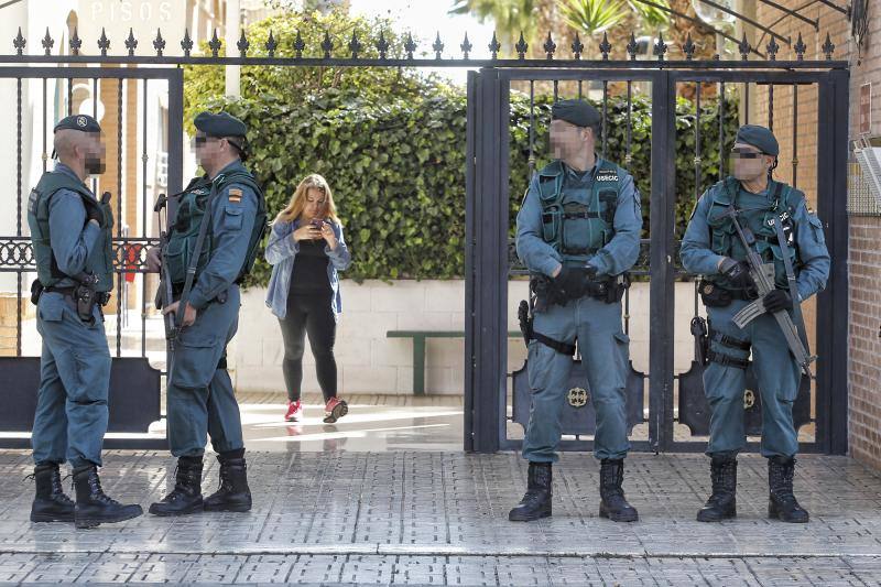 Operación contra una banda dedicada al robo con varios registros en Alicante