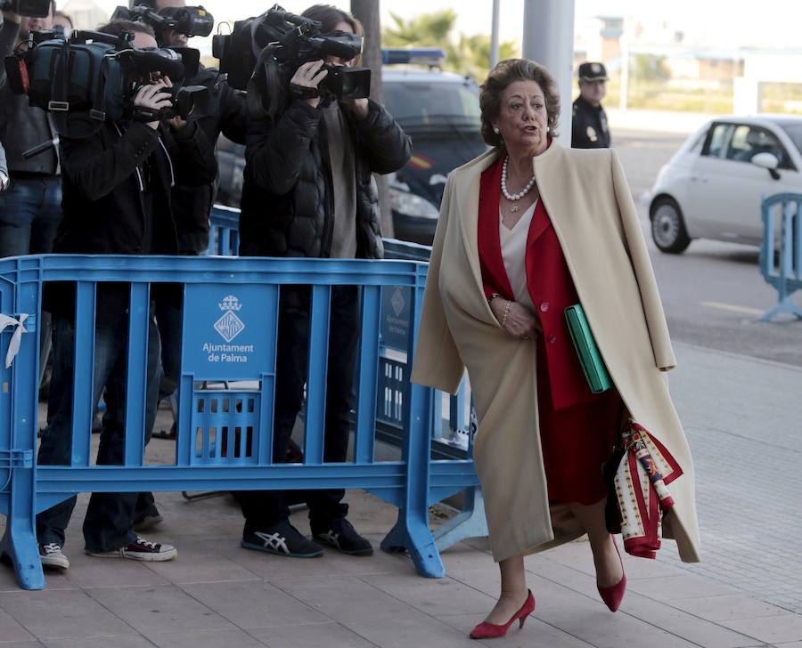 Rita Barberá declara como testigo en el juicio Nóos