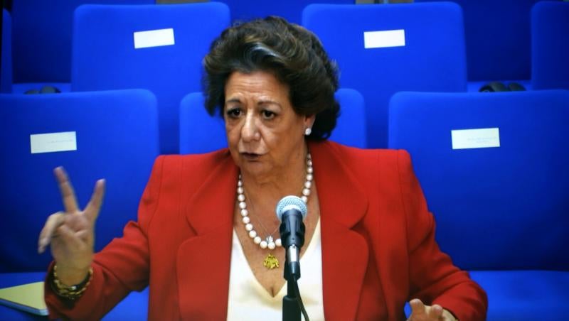 Rita Barberá declara como testigo en el juicio Nóos
