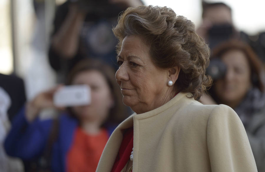 Rita Barberá declara como testigo en el juicio Nóos