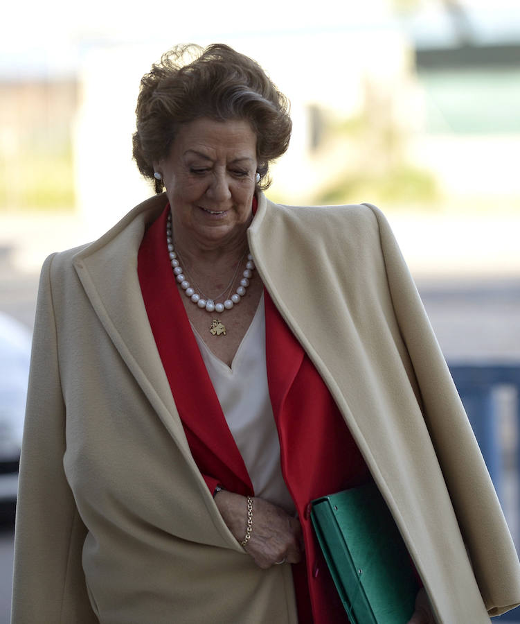 Rita Barberá declara como testigo en el juicio Nóos