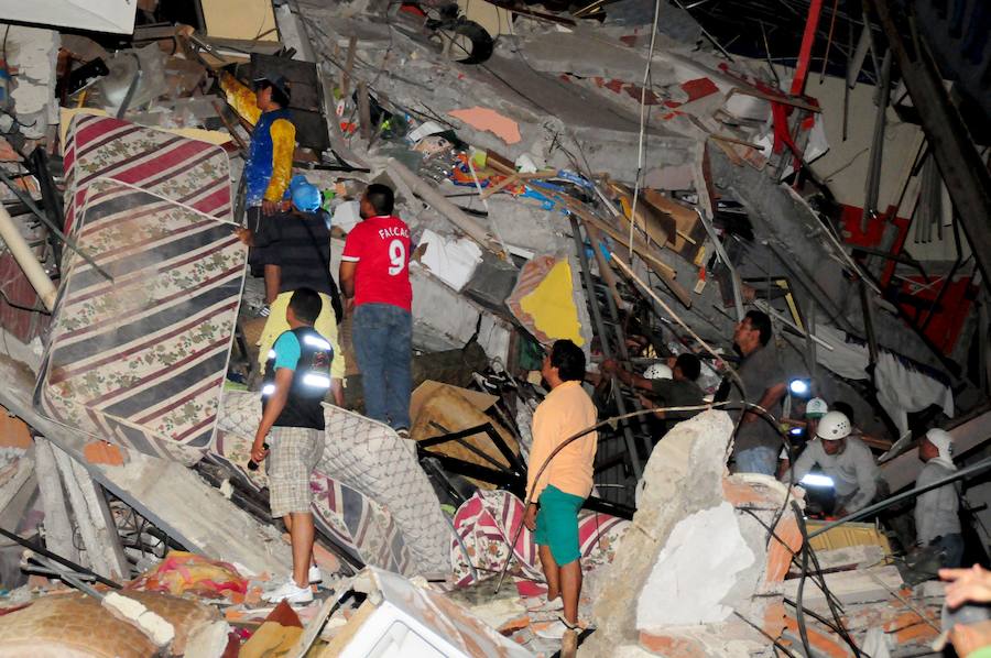 Ecuador, ante el peor terremoto desde 1979