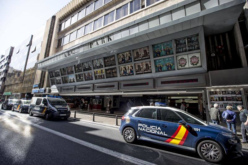 Hallan a una mujer que llevaba varios días muerta en un cine de Valencia