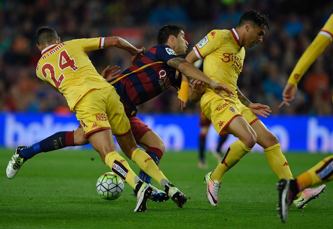 El Barcelona - Sporting, en imágenes