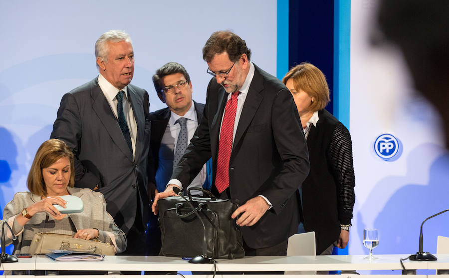 Rajoy clausura en Alicante el Comité de Portavoces Parlamentarios del PP