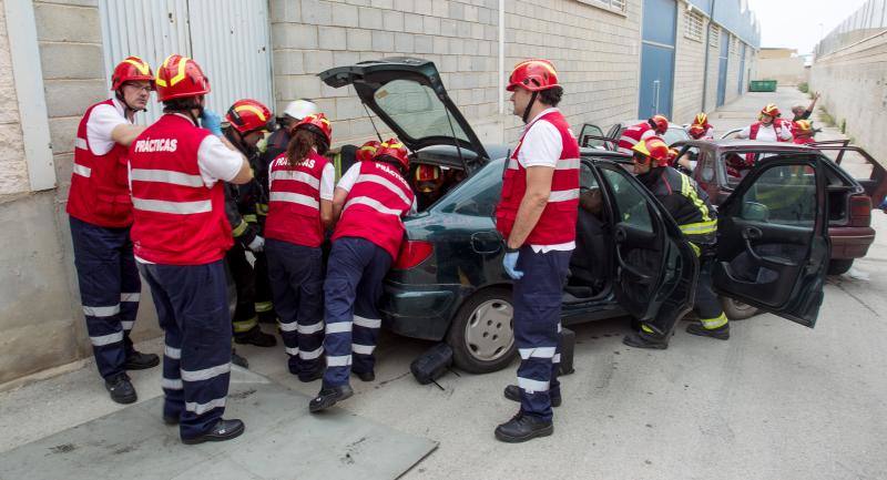 Simulacro de Cruz Roja