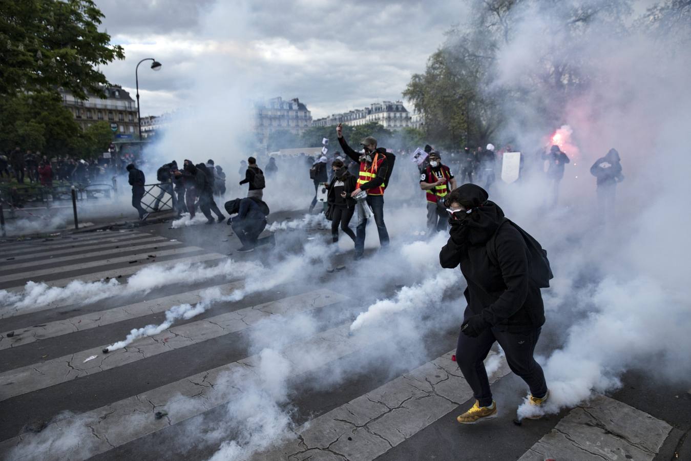 Nueva jornada de protestas en Francia contra la reforma laboral