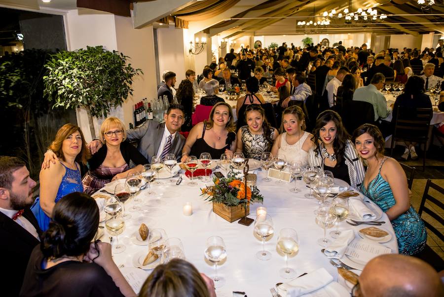 Cena de las candidatas a Reina de las Fiestas de Elche 2016