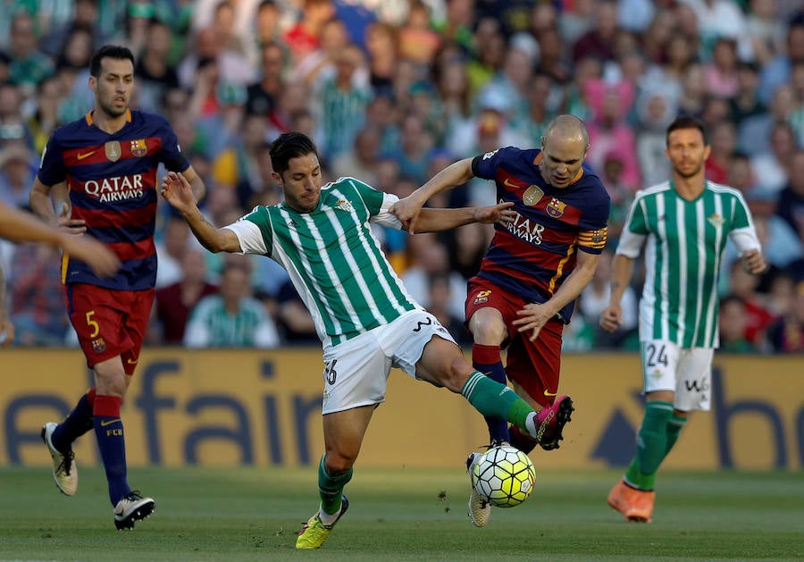 Las mejores imágenes del Betis-Barcelona