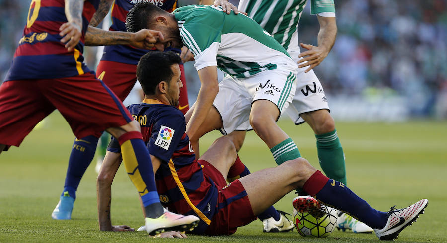 Las mejores imágenes del Betis-Barcelona