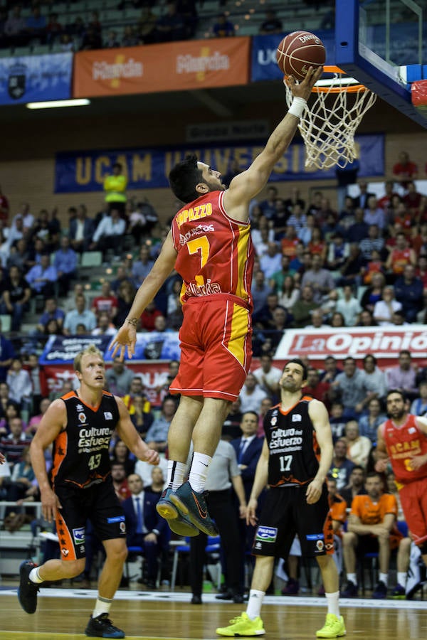 El UCAM Murcia vs Valencia Basket, en imágenes