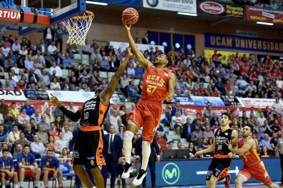 El UCAM Murcia vs Valencia Basket, en imágenes