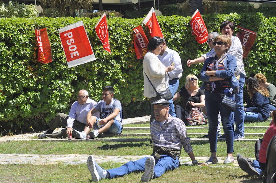 Manifestación del Día del Trabajo en Elche