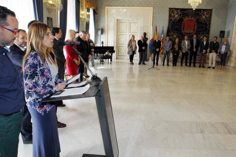 Recepción municipal de los premiados en la Gala Plataforma en Alicante