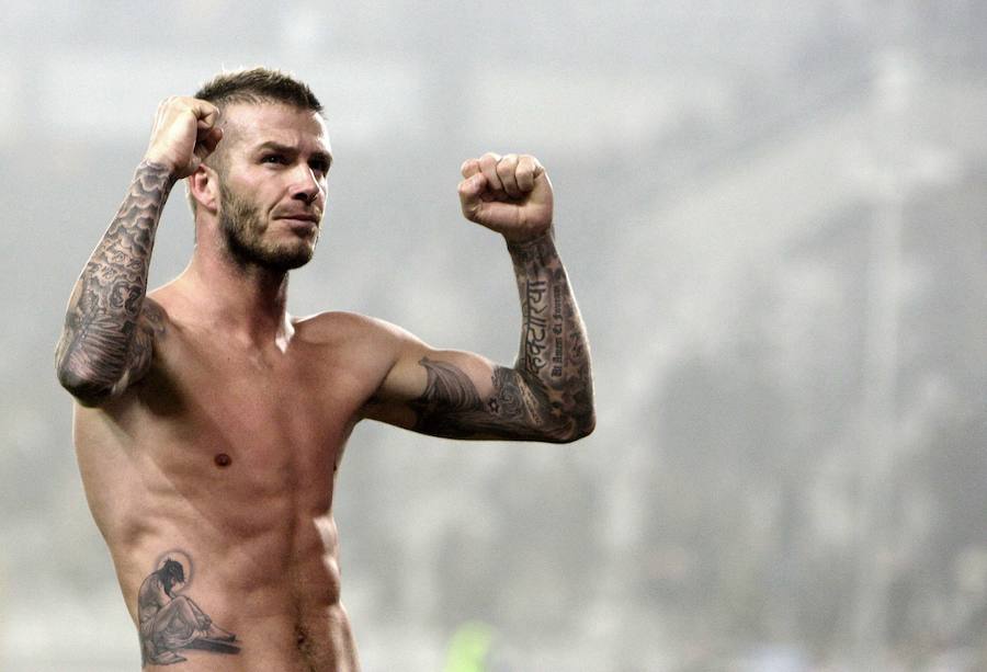 David Beckham, en imágenes