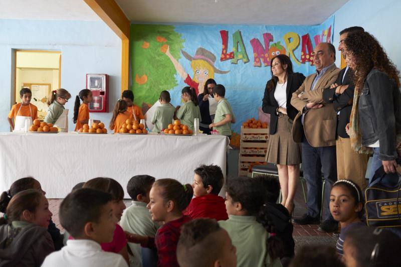 Agricultura fomenta el consumo de verdura y fruta en el colegio