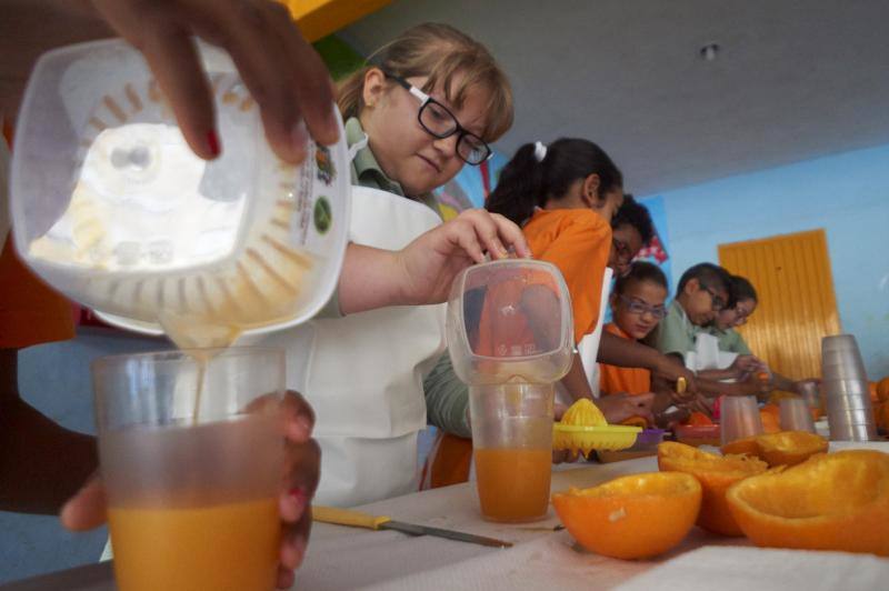 Agricultura fomenta el consumo de verdura y fruta en el colegio