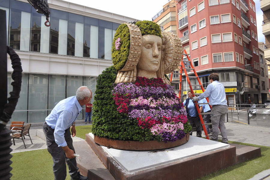 La Dama floral vuelve al Centro de Congresos de Elche