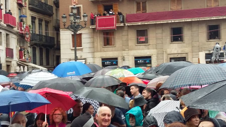 Valencia vive con fervor el Día de la Mare de Déu dels Desamparats