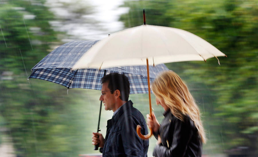 Lluvia en la Comunitat